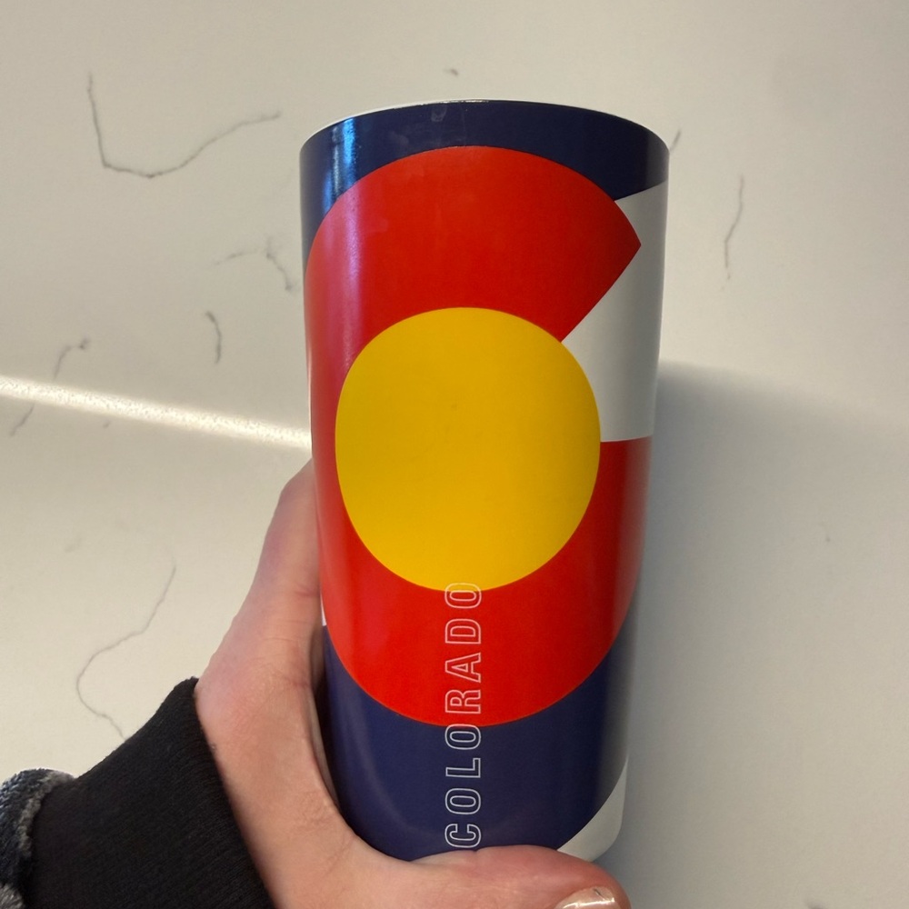 Colorado Flag ceramic Starbucks Mug